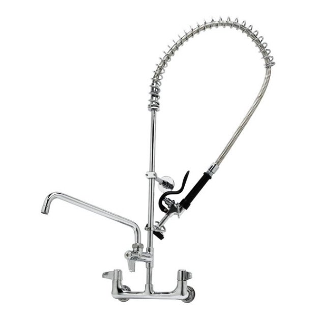 Spray Faucet And 12″ Add On Faucet to use with Triple, double Sink only